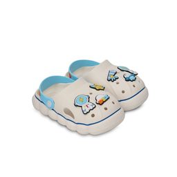 Yellow Bee Boys Space Theme Clogs-29