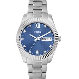 Fossil Women Navy Blue Scarlette Analogue Watch ES5197-image-100