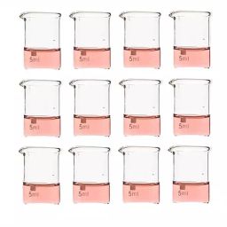RANDHAWA GLOBAL Borosilicate Glass 3.3 Beaker 5 ml with Graduation Marks, RG-44662 (Pack of 12 Pcs)-image-53