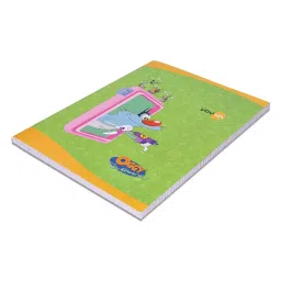 Youva Note Book Regular Size Soft Bound Assorted Design 15.5 x 18.8 cm 172 Page Red & Blue With Gap 23125, (Pack of 10) image 3