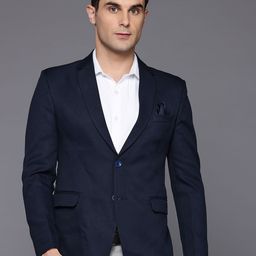 ESSAS club Single-Breasted Slim Fit Formal Blazer-76