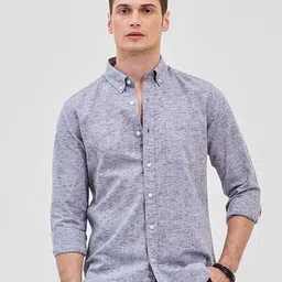 Snitch Men Button-Down Collar Abstract Printed Formal Shirt-picture-3