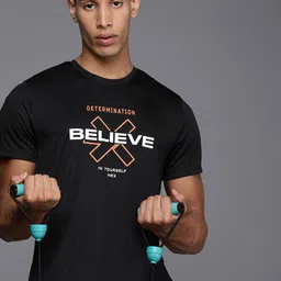 HRX by Hrithik Roshan Printed Rapid Dry Training T-shirt-image-66