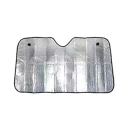 Auto Pearl Collapsible Mesh Foldable Auto Front/Rear Window Silver Sun Shade Car Windshield (130 * 60cm) Compatible with WagonR 2019-46