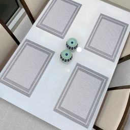 HOKIPO Set Of 4 Washable Table Placemats-44