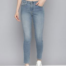 Levis Women 711 Skinny Fit Light Fade Stretchable Jeans-image-40