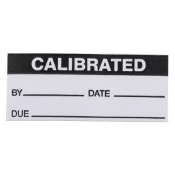 RS PRO Adhesive Pre-Printed Adhesive Label-Calibrated-. Quantity: 140, 7588005 Bag of 140 Pcs-image-61