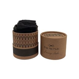 The Tie Hub Men Patterned Cotton Calf Length Socks-image-5