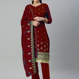 Maroosh Embroidered Unstitched Dress Material-image-66