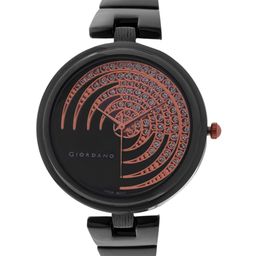 GIORDANO Women Black Analogue Watch C2196-33-56