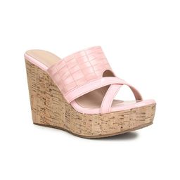 VALIOSAA Textured Wedge Heels-10