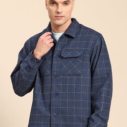Mast & Harbour Checked Shacket Style Jacket-picture-26