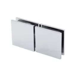 Dorma XL - C 8010 Polished Chrome Finish Shower Fitting Glass to Glass Bracket 180° Small-image-75
