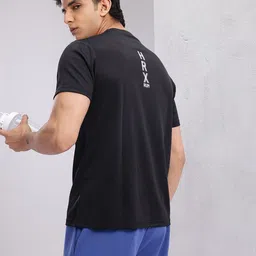 HRX by Hrithik Roshan Men Typography Printed Rapid-Dry Running T-shirt-image-73