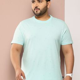 Sztori Plus Size Geometric Print T-shirt-picture-9