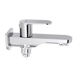 Cera Curve 2-Way Bib Cock With Single Handle and Wall Flange, F1023163 image 2
