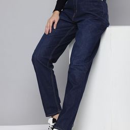 Levis Women Relaxed Tapered Fit High-Rise Light Fade Stretchable Jeans-picture-9