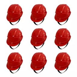 Ladwa Safety Director Helmet for Men & Women Red, LSI - DHR - 9 (Pack of 9)-45