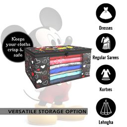 Aura Black Set of 4 Regular Multi-Utility Organisers image 5