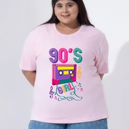 Toodle Plus Plus Size Women Printed T-shirt-image-9