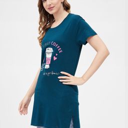 Christy World Women 2 Printed Applique T-shirt-picture-43