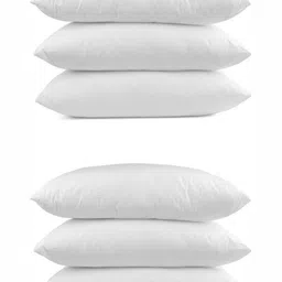 JDX White 5 Pieces Polyester Sleep Pillow-image-57