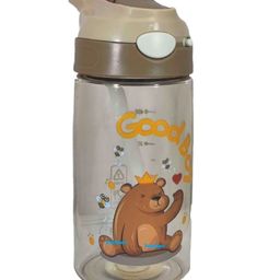 FunBlast Water Bottle with Straw Brown  470 ML-image-45