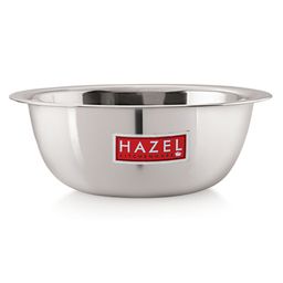 HAZEL Stainless Steel Serving Bowl Snacks Serving And Mixing Bowl Set Silver - 550 ml-6