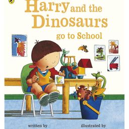 penguin random house Harry & the Dinosaurs Go to School Story Book By Ian Whybrow - English-picture-23