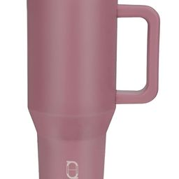 HOUSE OF QUIRK Burgundy Stainless Steel Double Wall VacuumTumbler with Handle 1.2 L-picture-29