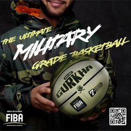 Willage Gurkha Basketball size 7   FIBA Approved Multicolor image 3