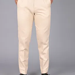 MANCREW Men Smart Easy Wash Cotton Trousers-image-31