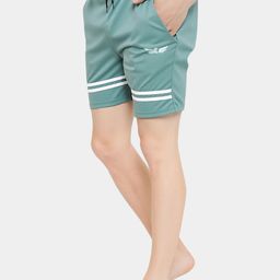 CHROME & CORAL Men Pack Of 2 Regular Fit Regular Shorts image 4