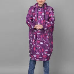 Dollar Boys Printed Full Sleeves Long Raincoat-picture-8