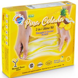 diy science DIYScience Pina Colada 2-in-1 Slime Kit - Multicolour image 5