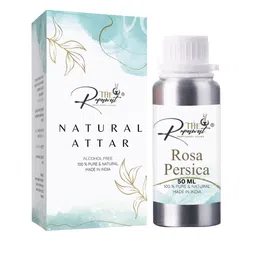THE RUPAWAT Perfumery House Rosa Persica 100% Pure & Natural Alcohol Free Attar - 50 ml-image-6