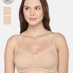 Inner Sense Organic Cotton Antimicrobial Sustainable Soft feeding Bra(Pack of 3) IMBC005A-picture-17