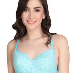 Liigne Floral Printed Full Coverage Lightly Padded Everyday Bra With All Day Comfort-picture-56