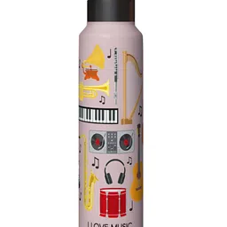 Speedex Pink Single Stainless Steel Printed Water Bottle-image-84