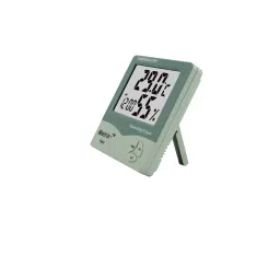 Metrix+ TH 01 Indoor Temperature and Humidity Display with Clock Alarm and Date Features in A Table-Top Design image 2