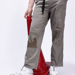 Kook N Keech Men Graphic Printed Straight Fit Pure Cotton Trousers-image-33