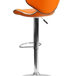 Exclusive Furniture Bar Stool in Leatherette Orange Upholstery KBSTO06-image-92