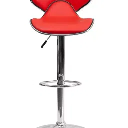 Exclusive Furniture Bar Stool in Leatherette Red Upholstery KBSTR06-image-84