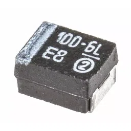 Vishay Tantalum Capacitor Surface Mount 6.3 V DC 100 µF Capacitance, TR3B107K6R3C0500 (Pack of 10)-image-21