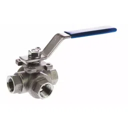 RS PRO Stainless Steel T Port  3 Way  Ball Valve  BSPP 12.7mm  68 Bar Operating Pressure Model No 4991944-image-17