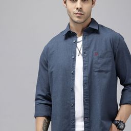 U.S. Polo Assn. Denim Co. Pure Cotton Casual Shirt-picture-2