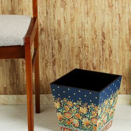 Reinvention Factory Navy Blue & Yellow Printed Bin-27