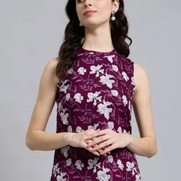 THE FAB FACTORY Women Floral Printed Round Neck Top-picture-13