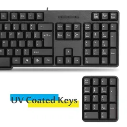 Zebronics KB-K20 Black Wired USB Keyboard with Rupee Key image 3
