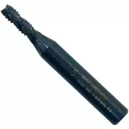 NACHI 5 mm Blade Dia Roughing High-Speed End Mill 4HV5 5830797 - Made In Japan-17